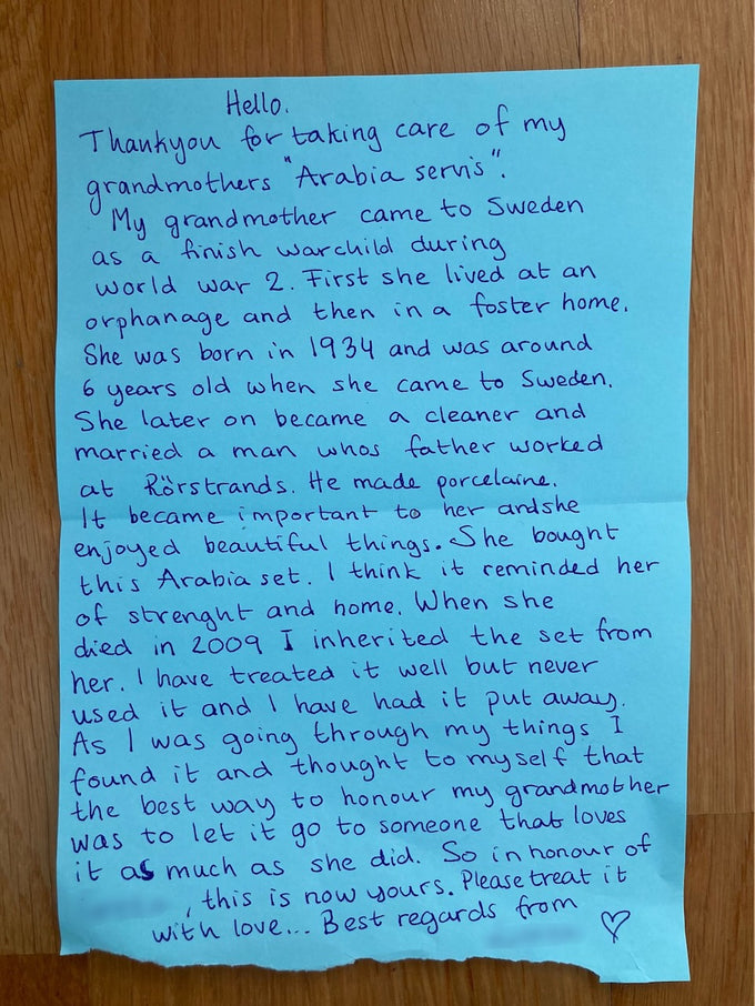 おばあちゃんの食器 — 北欧ヴィンテージ食器の裏側