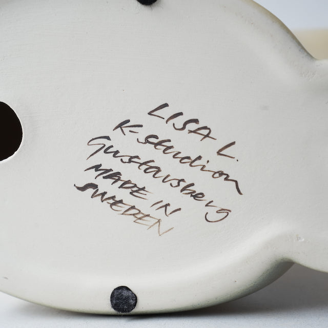 希少 リサ・ラーソン キャットマンズ(Cat Mans)マキシ 白猫 その1 置物 Keramik Studion Gustavsberg