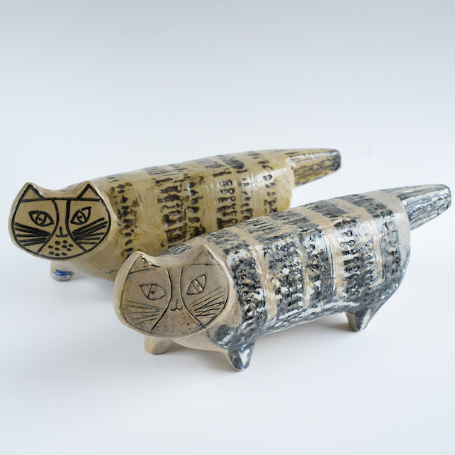 希少 最初期モデル リサ・ラーソン グスタフスベリ 大きな動物園の猫(Stora Zoo Katt) 置物 Gustavsberg