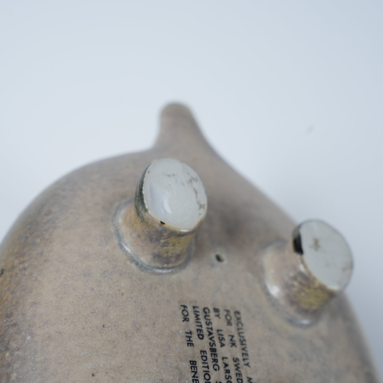 訳あり 希少 リサ・ラーソン(Lisa Larson)WWE ハリネズミ(Igelkott) 置物 Lisa Larson