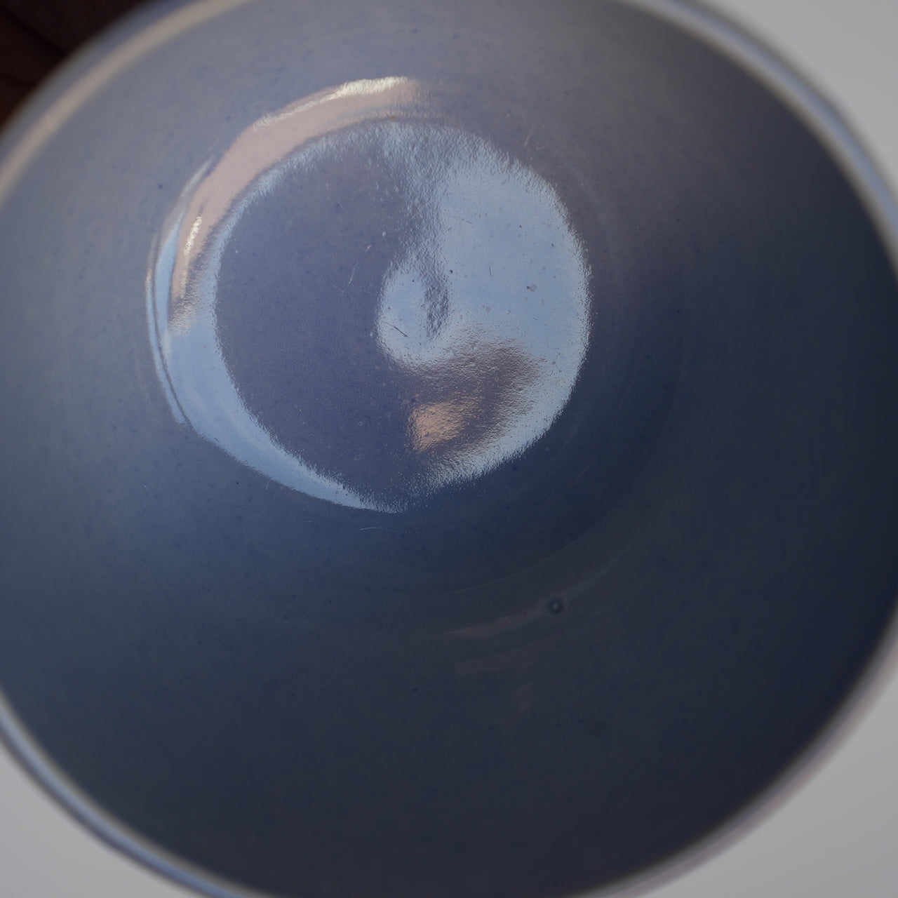 希少 リサ・ラーソン Kスタジオ マリーン フラワーベースの内側の青色の詳細画像