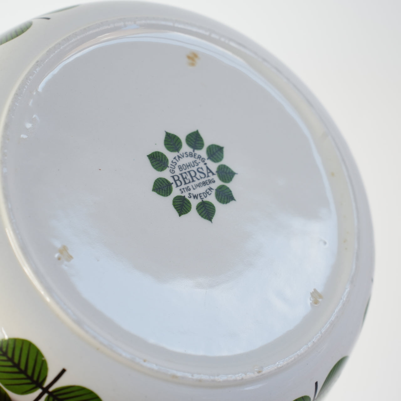 グスタフスベリ(Gustavsberg)ベルサ(Bersa)ヴィンテージ 深皿 スープ皿 ボウル 17cm 2 - 北欧食器タックショミュッケ