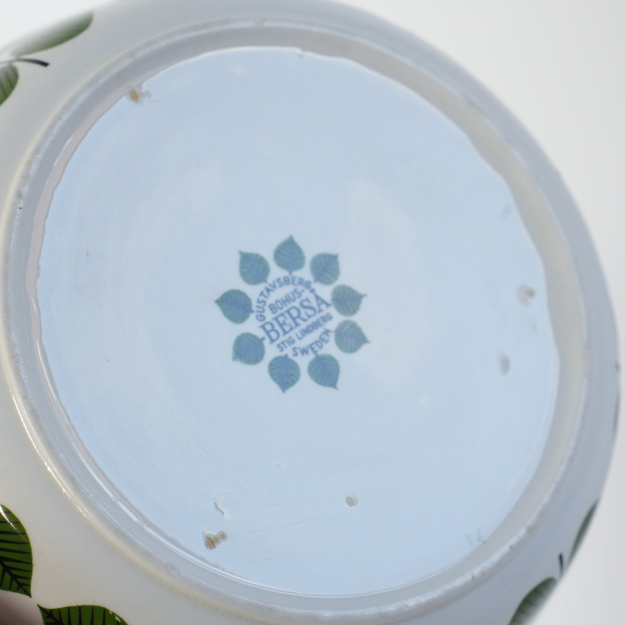 グスタフスベリ(Gustavsberg)ベルサ(Bersa)ヴィンテージ 深皿 スープ皿 ボウル 17cm 4の裏面