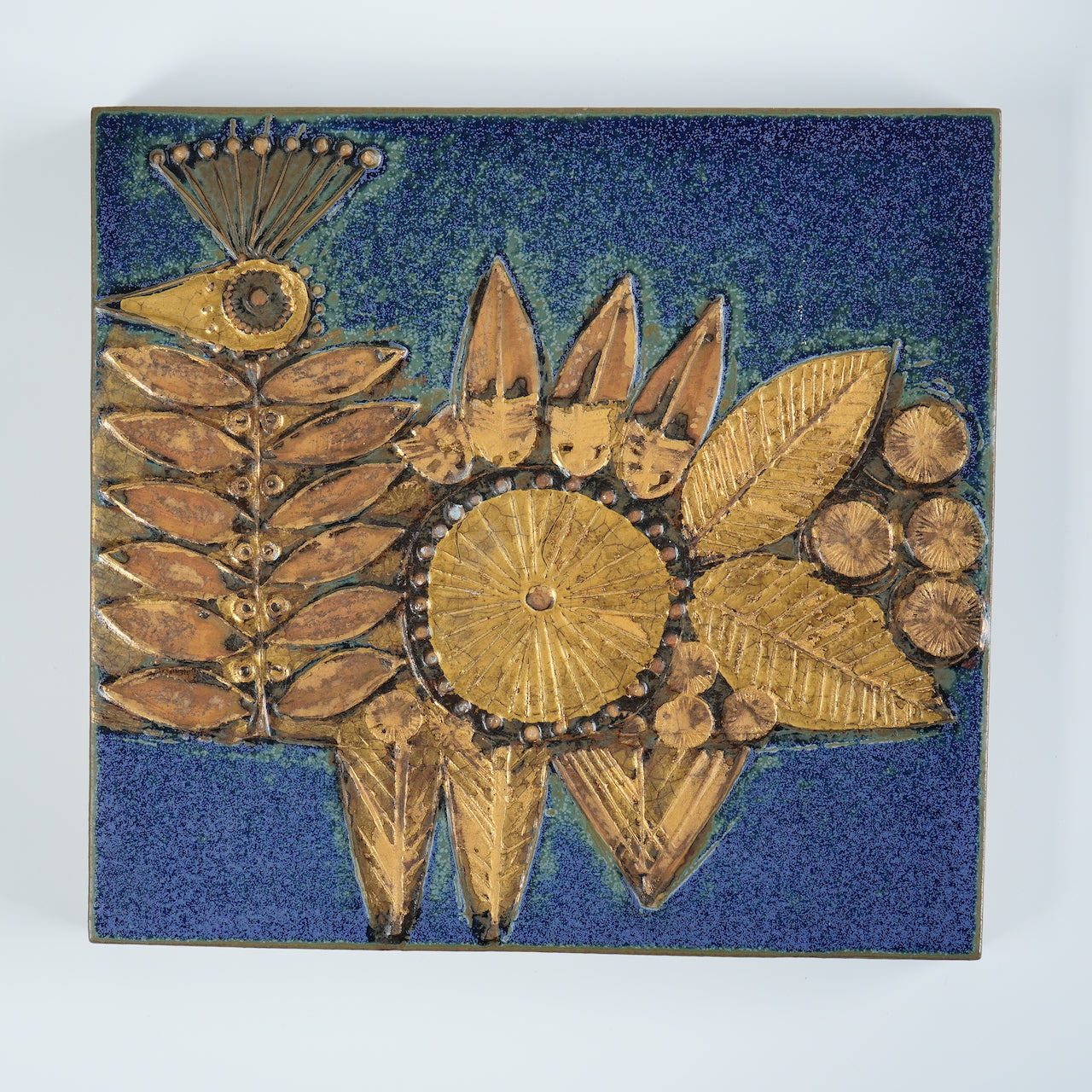 希少色 リサ・ラーソン グスタフスベリ 黄金色の雄鶏（Tuppfågel）の