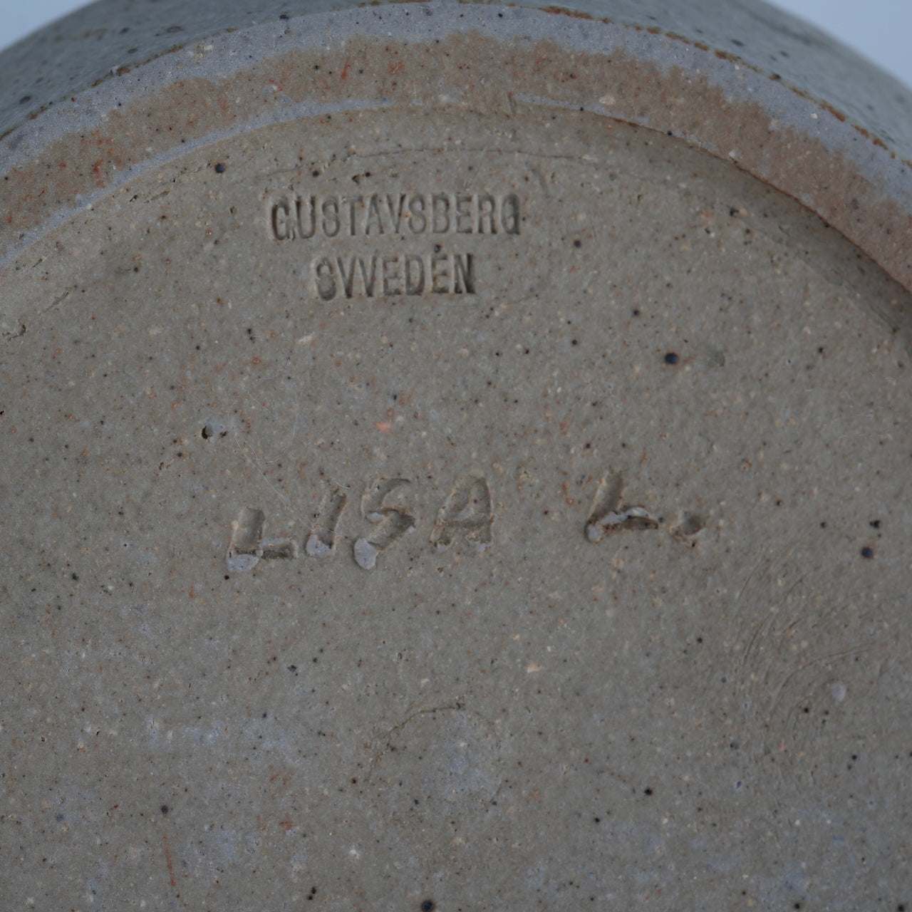 希少 リサ・ラーソン ユニークピース 風の風景のフラワーベース