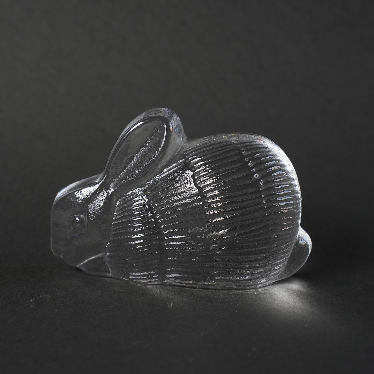 リサ・ラーソン(Lisa Larson)ローヤルクローナ ガラスのうさぎ