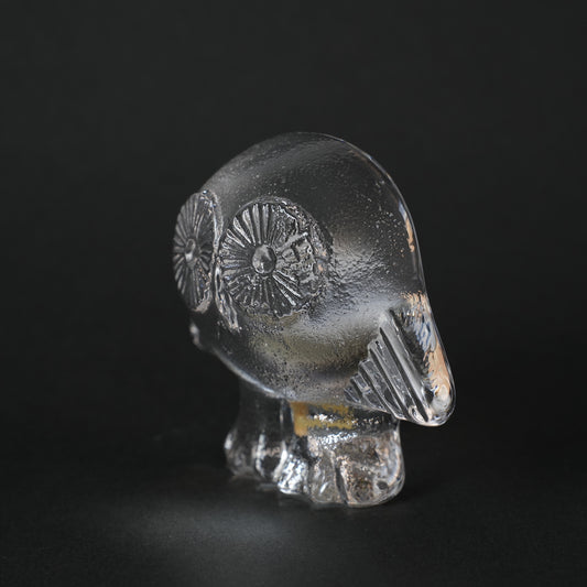 リサ・ラーソン(Lisa Larson) ローヤルクローナ ガラスのふくろう - 全体像