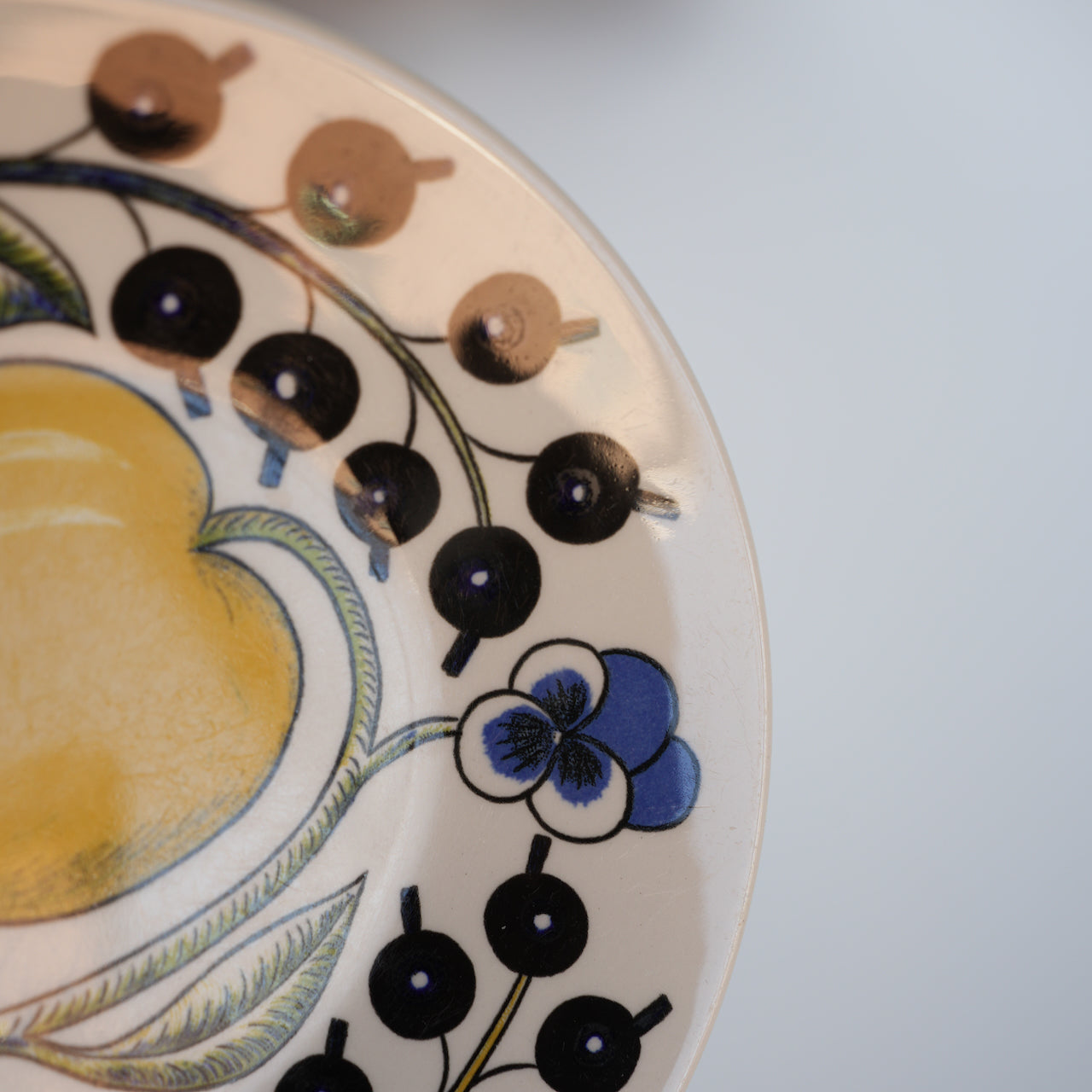 訳あり品【ヴィオラロゴ】アラビア(ARABIA)パラティッシ(Paratiisi)ティーカップ&ソーサー