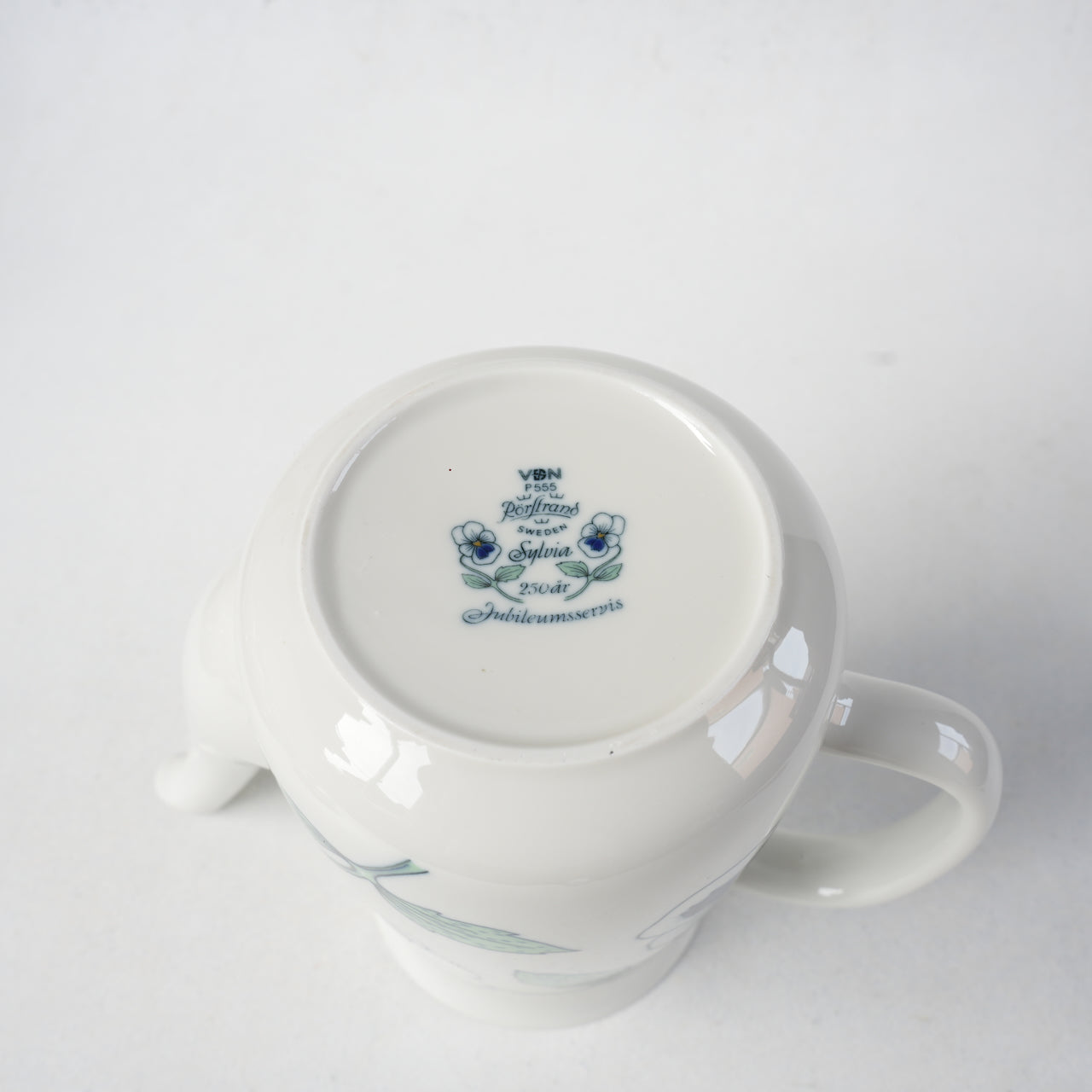 ロールストランド(Rorstrand)シルビア(Sylvia)コーヒーポット コーヒーサーバー 裏面(バックスタンプ)