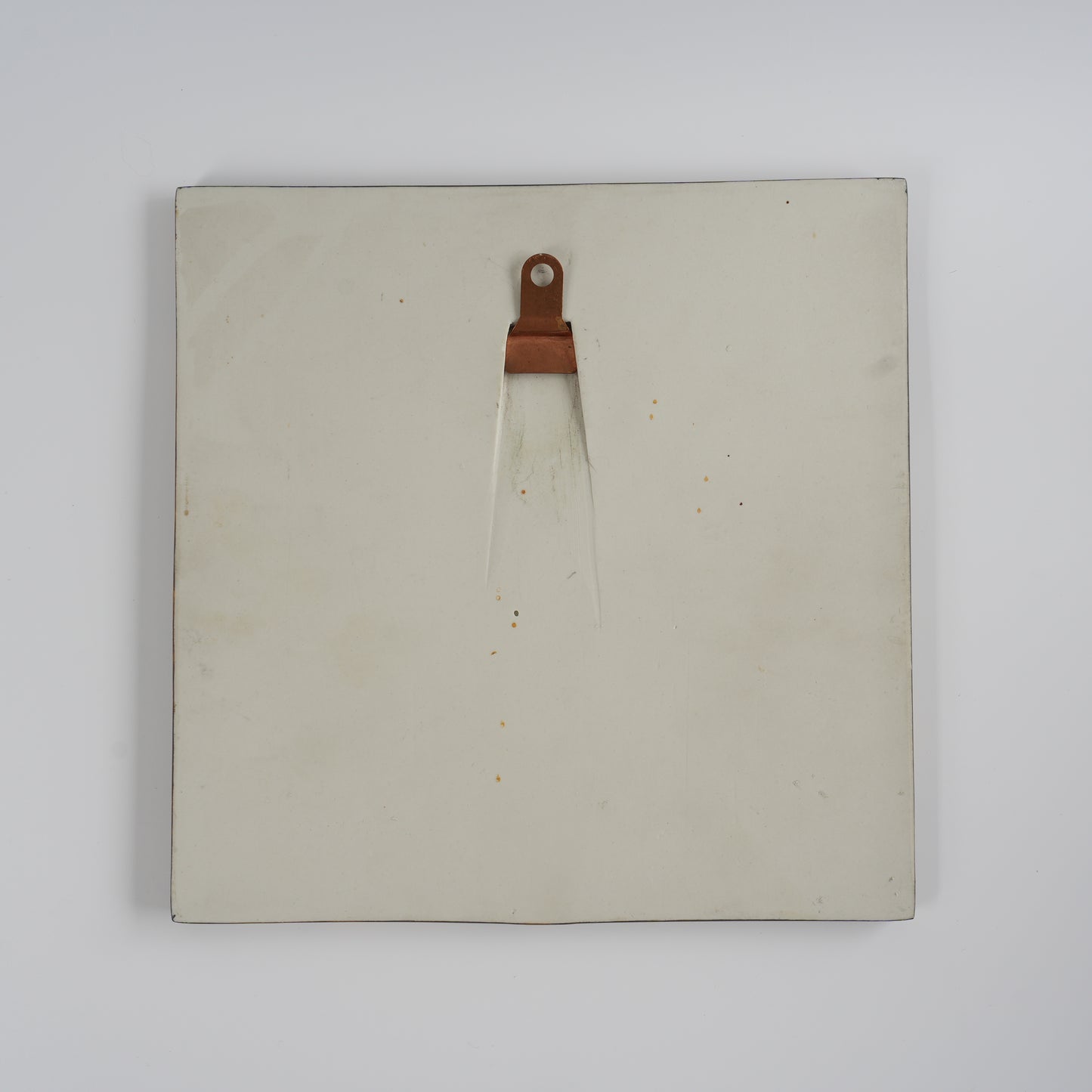 希少 グスタフスベリ リサ・ラーソン 黒い丸猫の陶板(Katt) 裏面(バックスタンプ)