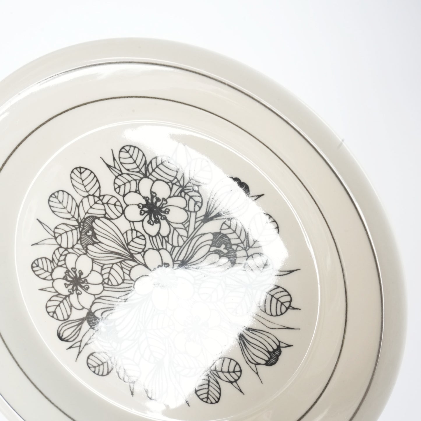 アラビア(ARABIA)クロッカス(Krokus)17cmプレート 裏面(バックスタンプ)