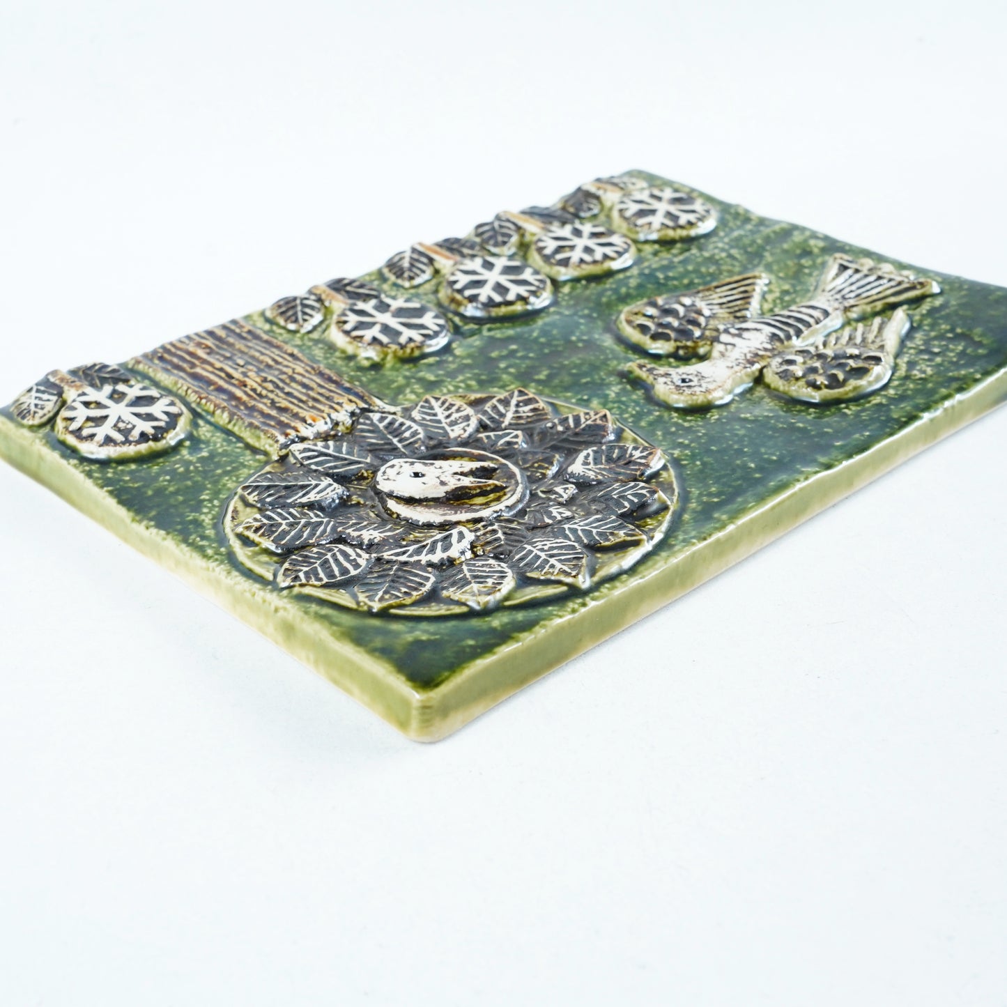 希少 リサ・ラーソン(Lisa Larson)鳥の陶板 - 18