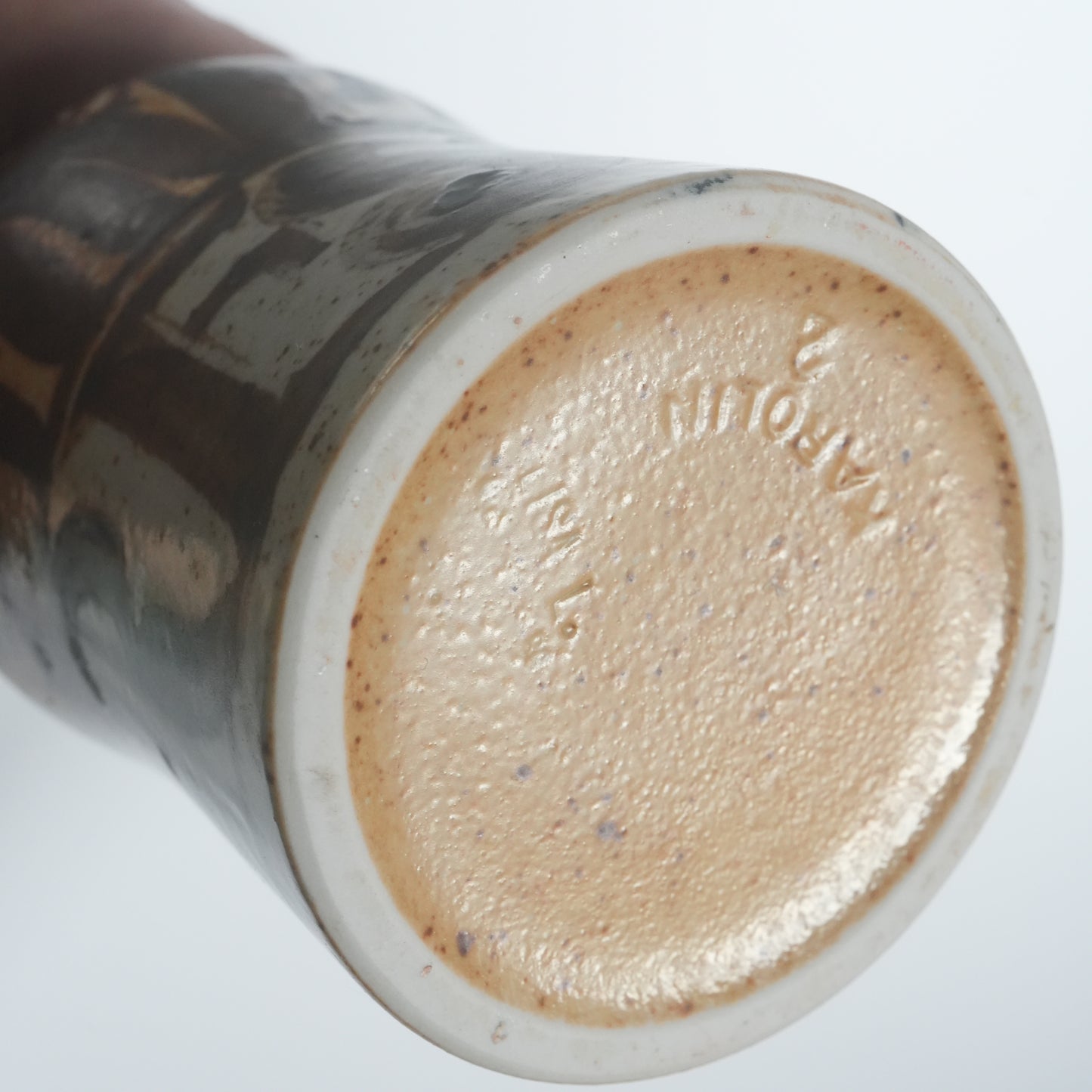 希少 リサ・ラーソン ユニークピース カロリン フラワーベース 裏面(バックスタンプ)