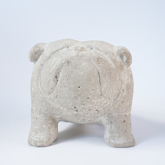 希少 リサ・ラーソン コンクリート製のブルドッグ 非売品 - 全体像