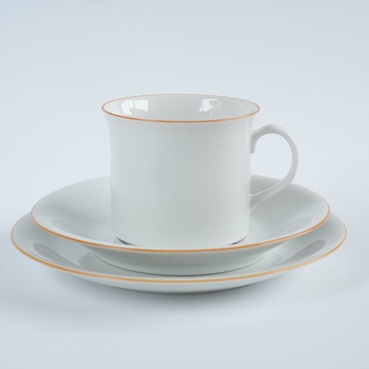 ロールストランド プリムール(Primeur)ティーカップ&ソーサー&ケーキ皿 トリオ