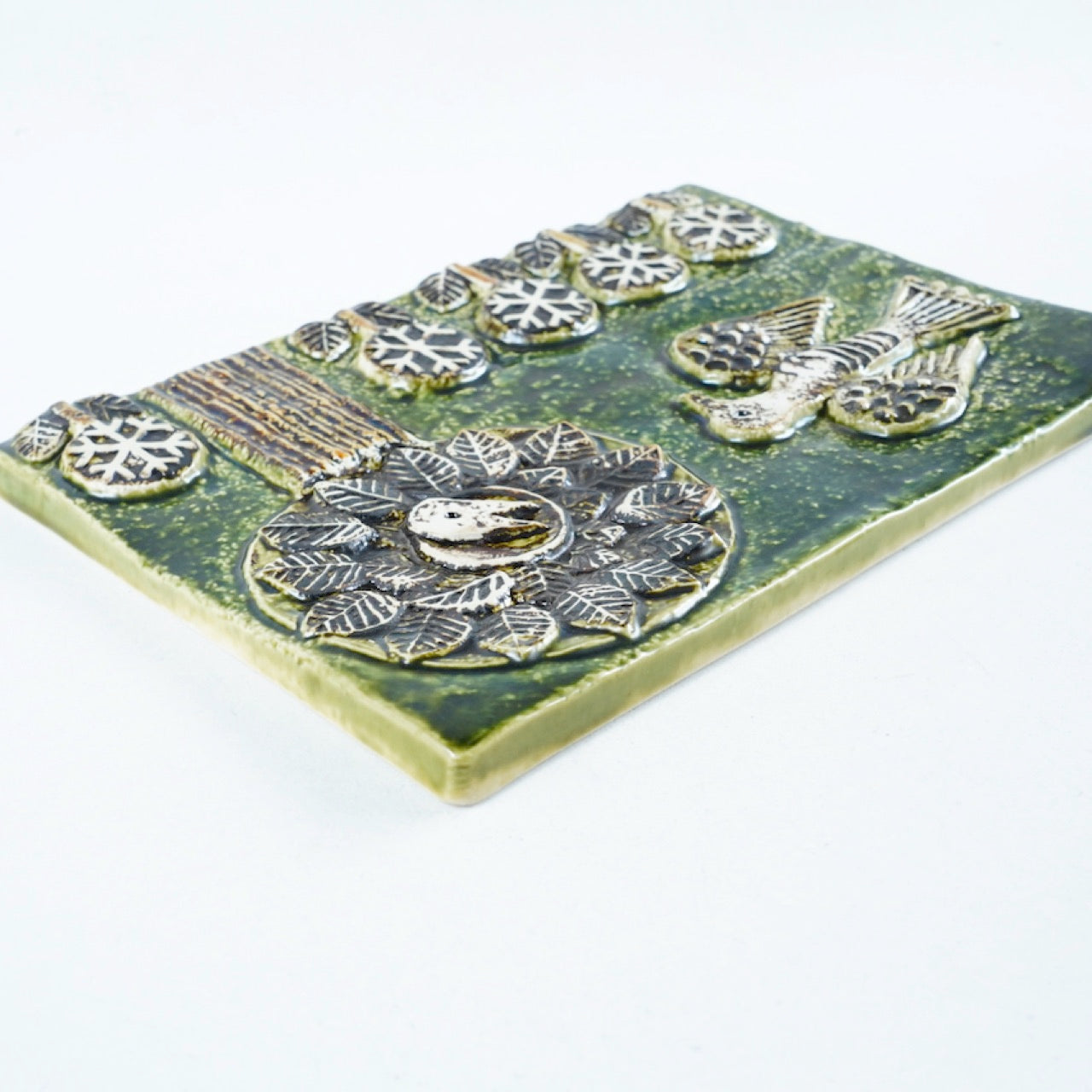 希少 リサ・ラーソン(Lisa Larson)鳥の陶板 陶板 Lisa Larson