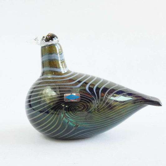 ヌータヤルヴィ オイヴァ・トイッカ(Oiva Toikka)アリ(コオリガモ) ガラスの置物 - 全体像