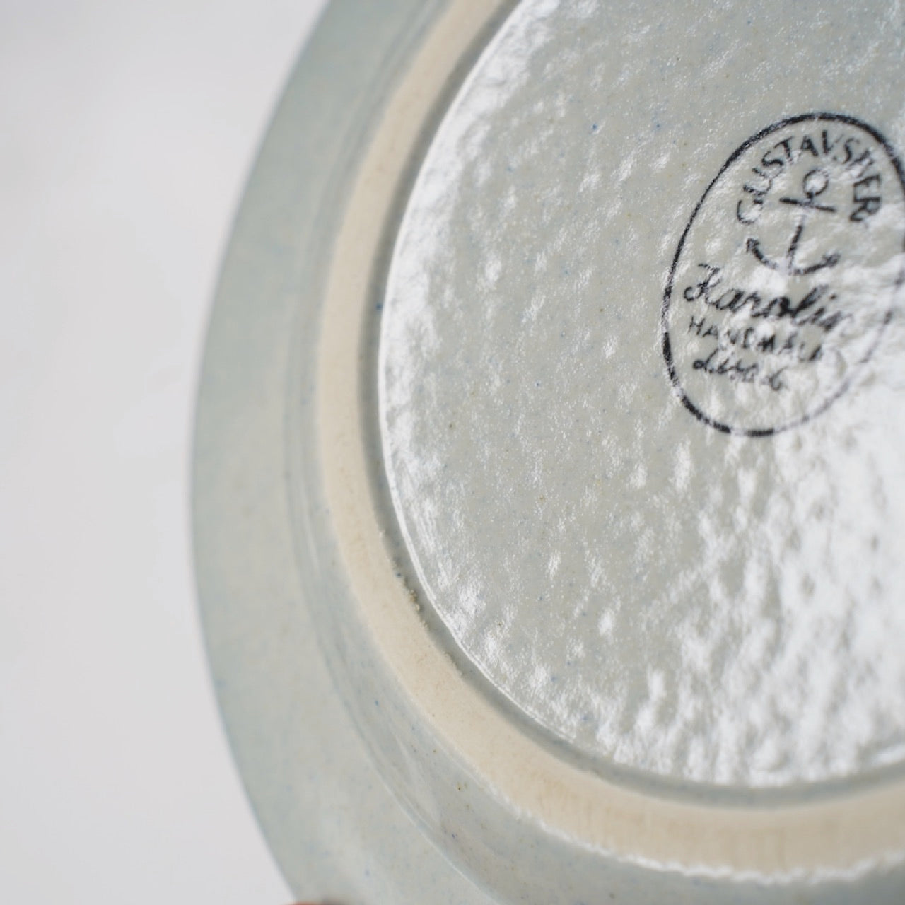 希少 グスタフスベリ リサ・ラーソン(Lisa Larson)カロリン(Karolin)プレート 皿 Gustavsberg