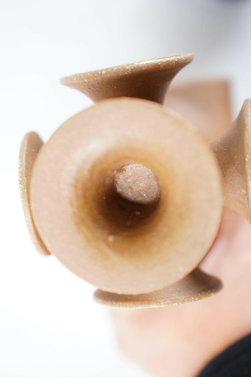 リサ・ラーソン(Lisa Larson)トランペットのキャンドルホルダー キャンドルホルダー Gustavsberg