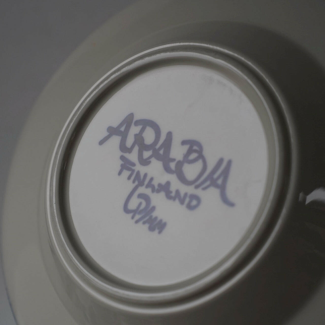 アラビア(ARABIA)バレンシア(Valencia)23cm スープ皿 深皿 - 北欧食器タックショミュッケ