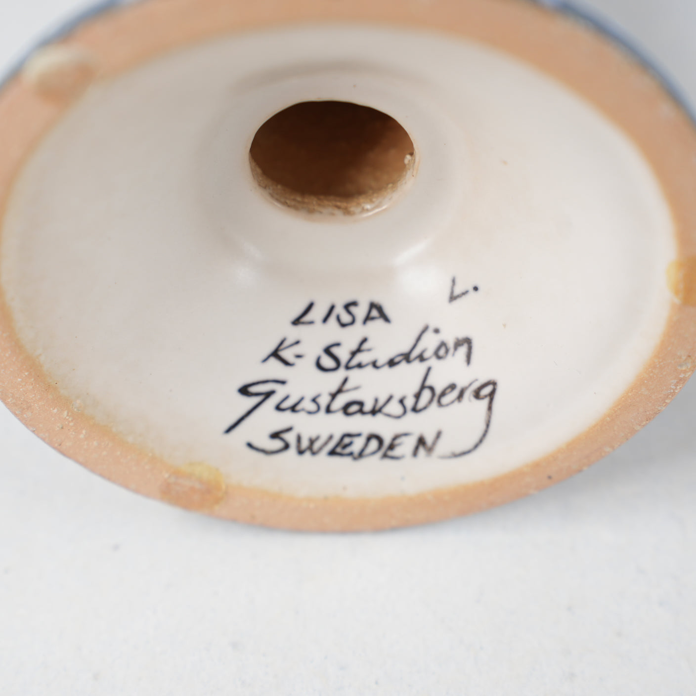 リサ・ラーソン グスタフスベリKスタジオ 天使のキャンドルスタンド キャンドルホルダー Lisa Larson