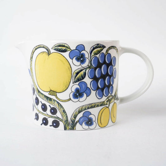 訳あり【ヴィオラロゴ】アラビア(ARABIA)パラティッシ(Paratiisi)ピッチャー - 全体像