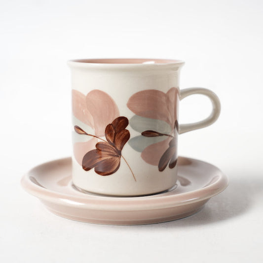 訳あり ARABIA コラーリ(Koralli)コーヒーカップ&ソーサー - 全体像