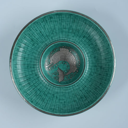 グスタフスベリ アルジェンタ(Argenta)銀彩 アッシュトレイ ヴィルヘルム・コーゲ 詳細1