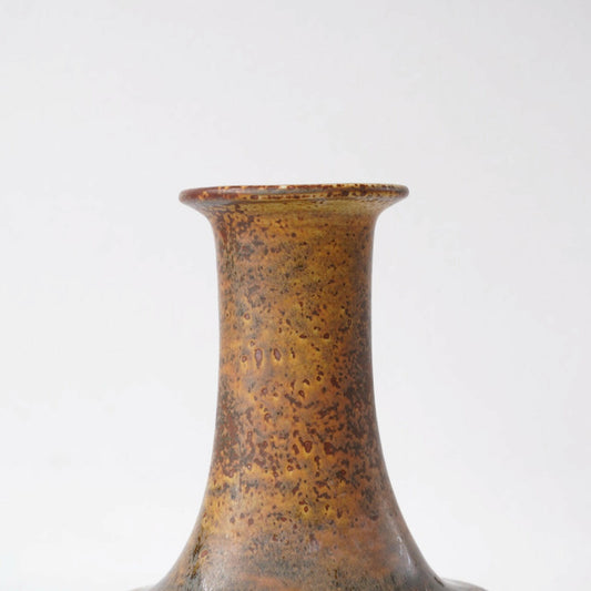 希少 ユニークピース グスタフスベリ スティグ・リンドベリ(Stig Lindberg)フラワーベース - 全体像