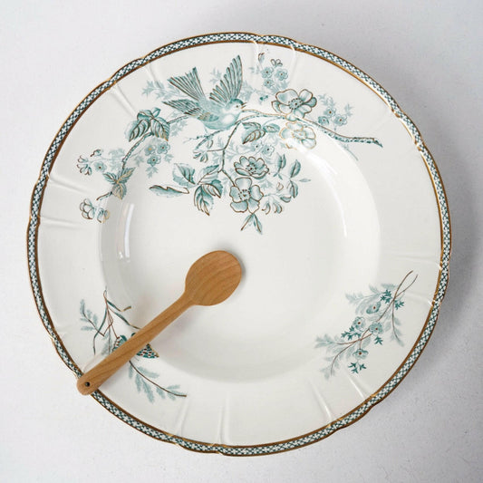 19世紀アンティーク グスタフスベリ ヴェクショー(Wexiö)深皿 スープ皿 - Gustavsberg - 北欧食器タックショミュッケ