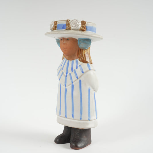 訳あり ヴィクトリア(Victoria)リサ・ラーソン(Lisa Larson)世紀の変わり目(Sekelskifte)20cm グスタフスベリ製 別角度