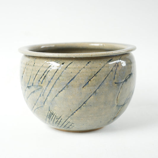 希少 リサ・ラーソン ユニークピース 薄紫色のフラワーベース - 全体像