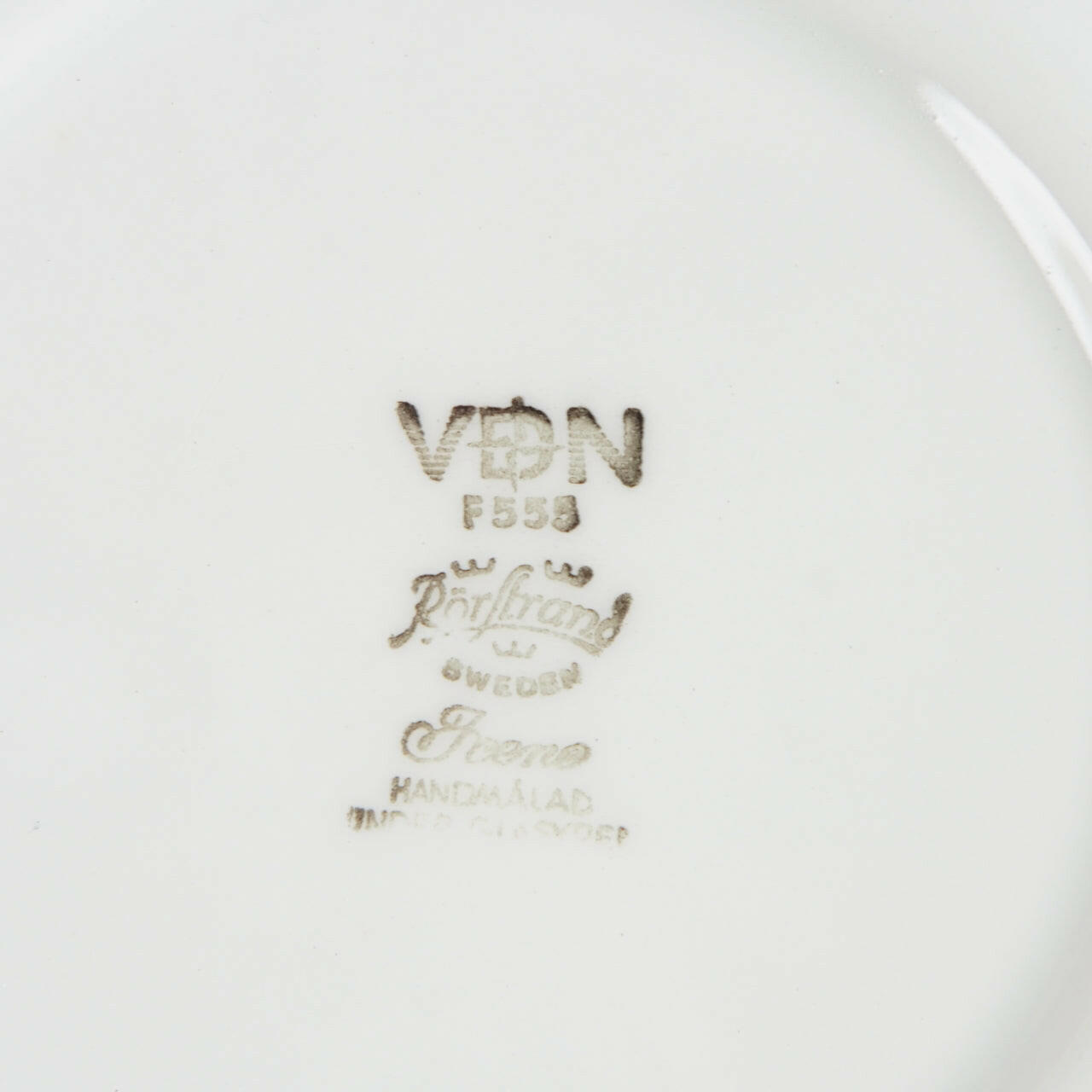 ロールストランド イレーネ(Irene)ケーキ皿 裏面(バックスタンプ)