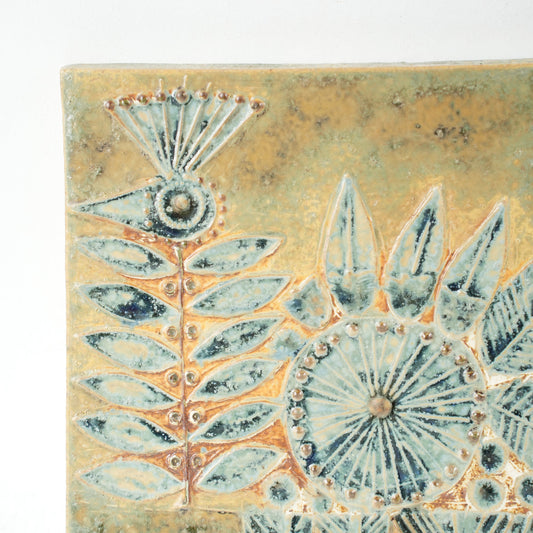 希少色 リサ・ラーソン グスタフスベリ 雄鶏(Tuppfågel)の陶板 詳細1