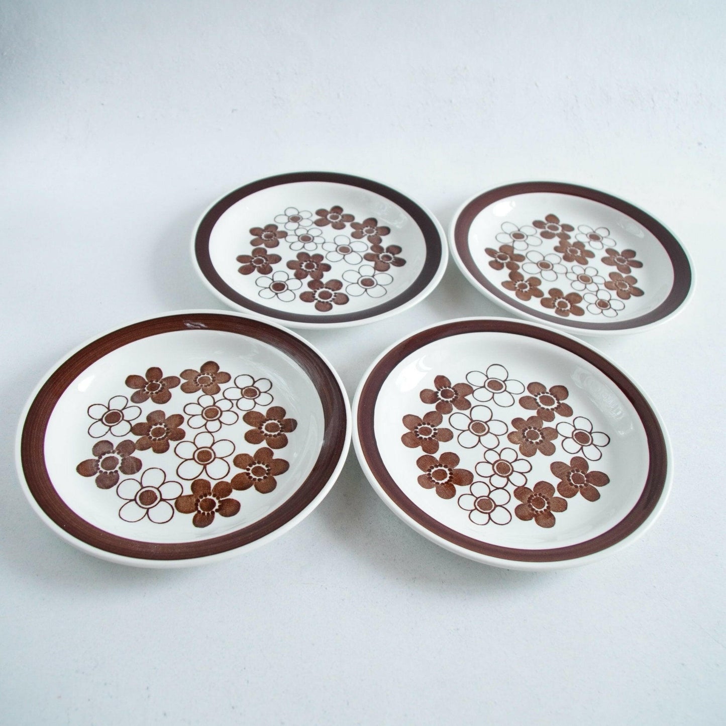 【4枚セット】ロールストランド アネモン(Anemon)プレート18cm PJ02 皿 Rörstrand