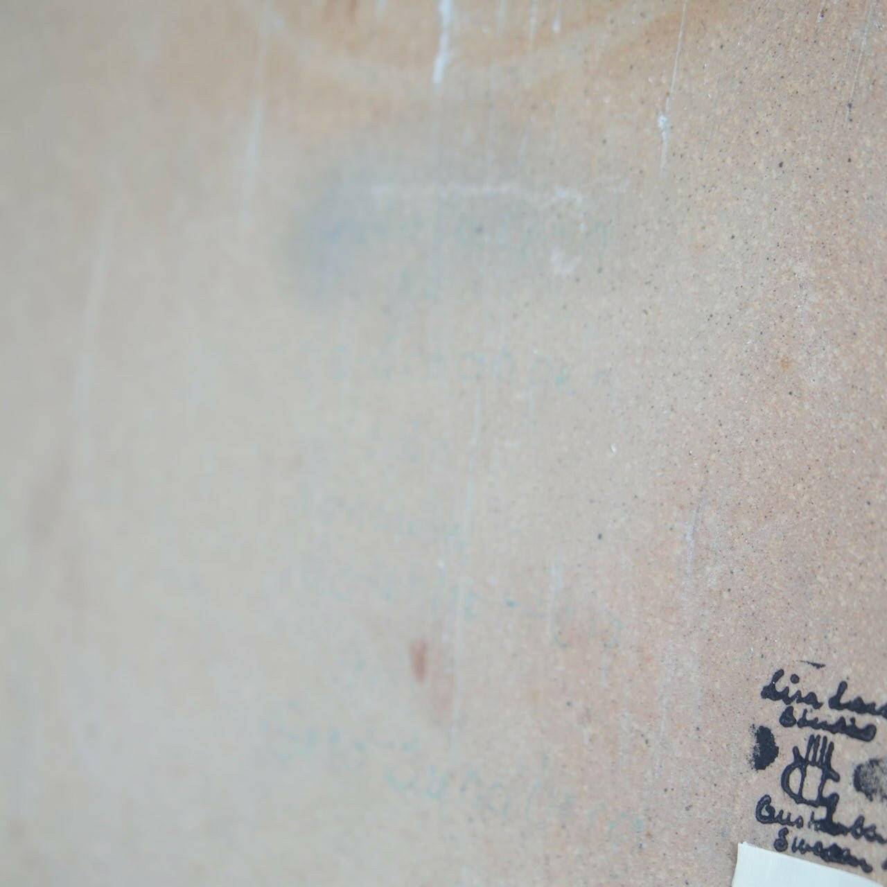 希少 リサ・ラーソン 950点限定 白鳥(Svan)の陶板 陶板 Lisa Larson