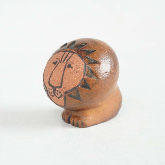 リサ・ラーソン グスタフスベリ ヴィンテージ アフリカ(Afrika)ライオン像(小) - 全体像