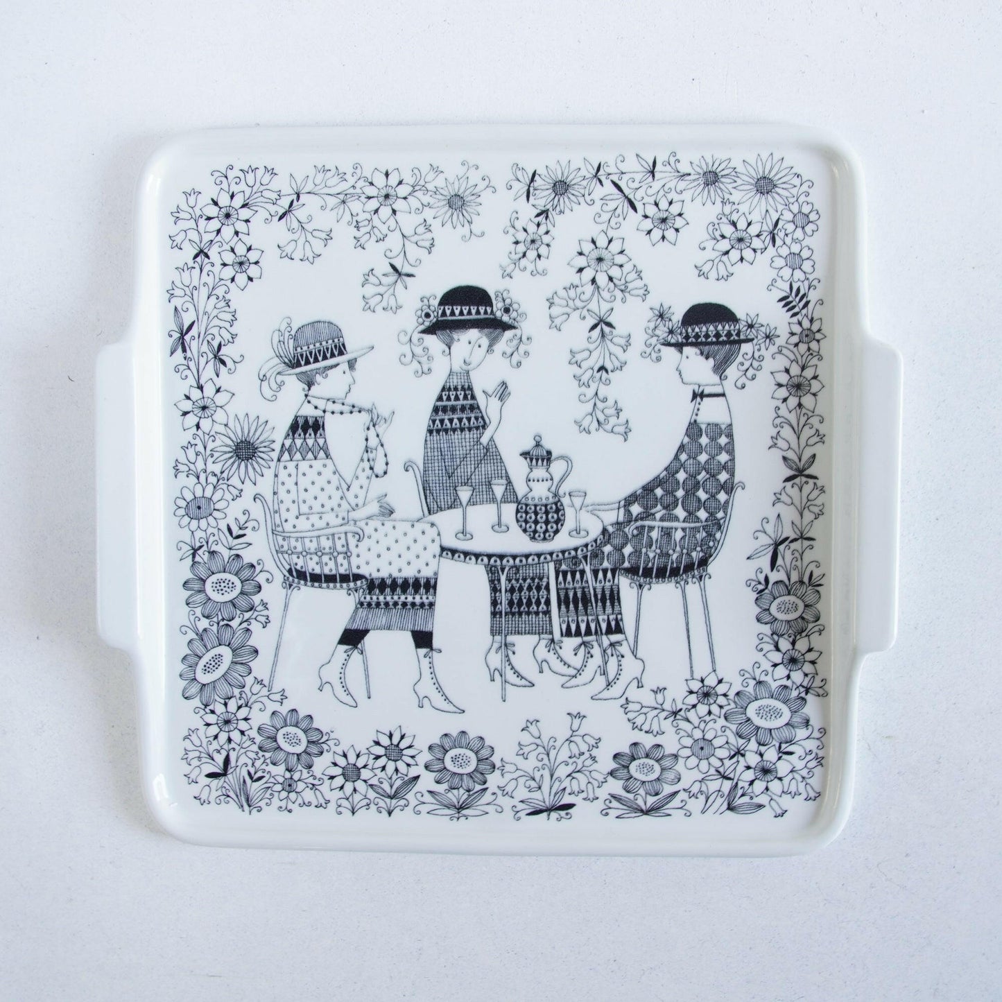 ARABIA エミリア(Emilia)スクエアプレート 皿 ARABIA