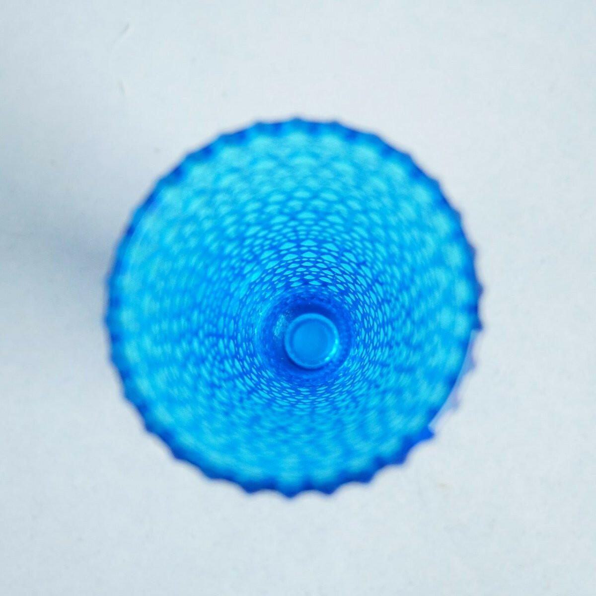 ARABIA ヌータヤルヴィ カステヘルミ(Kastehelmi)フラワーベース ブルー 花瓶 Nuutajärvi