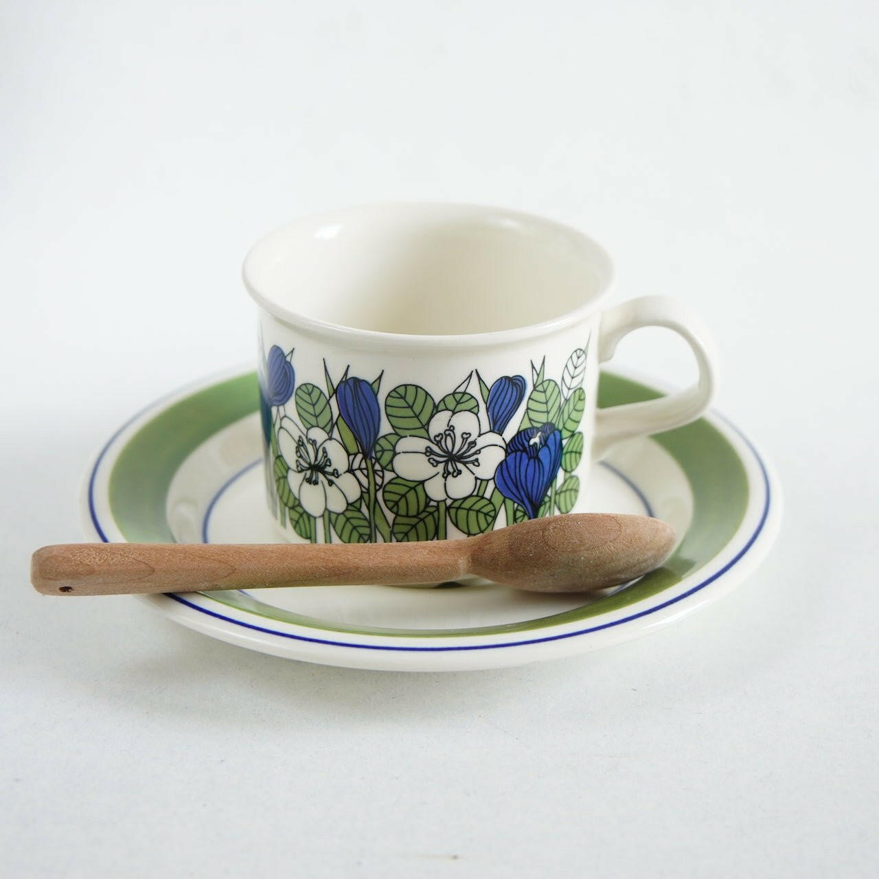 訳あり ARABIA クロッカス(Krokus)コーヒーカップ&ソーサー コーヒーカップ・ティーカップ ARABIA