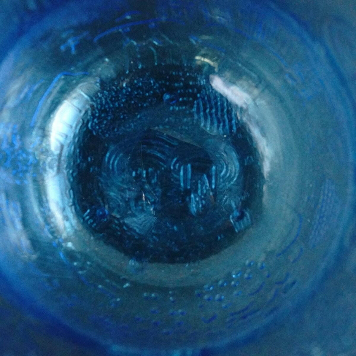 ARABIA ヌータヤルヴィ オイバ・トイッカ(Oiva Toikka)ファウナ(Fauna)特大ボウル ブルー ボウル Nuutajärvi