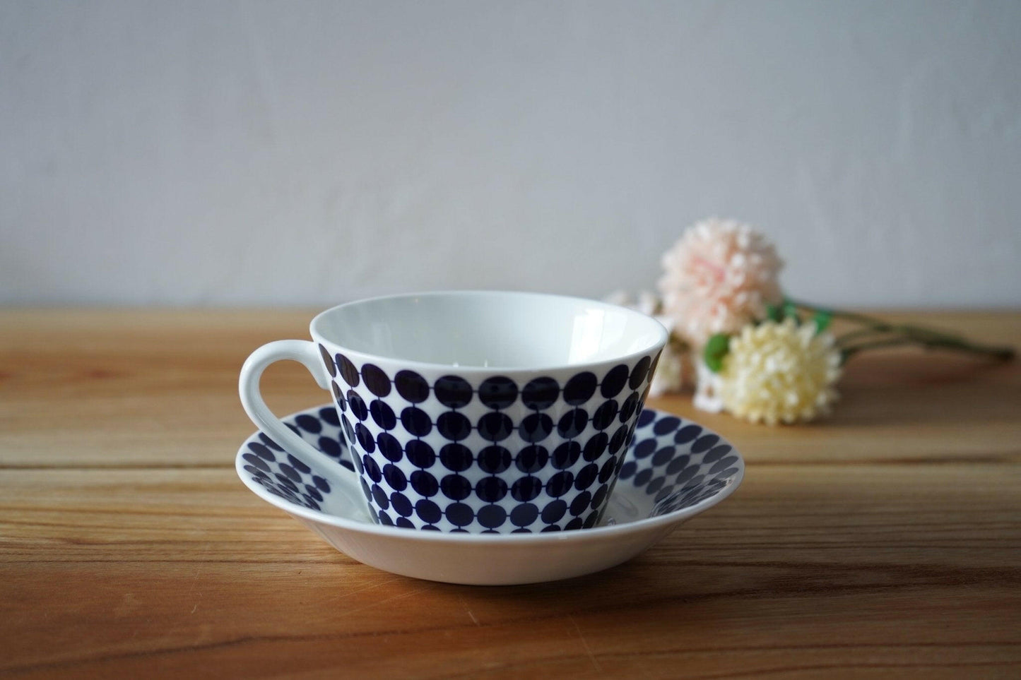 【アウトレット】復刻版Gustavsberg(グスタフスベリ) Adam(アダム) ティーカップ&ソーサー - 北欧食器タックショミュッケ