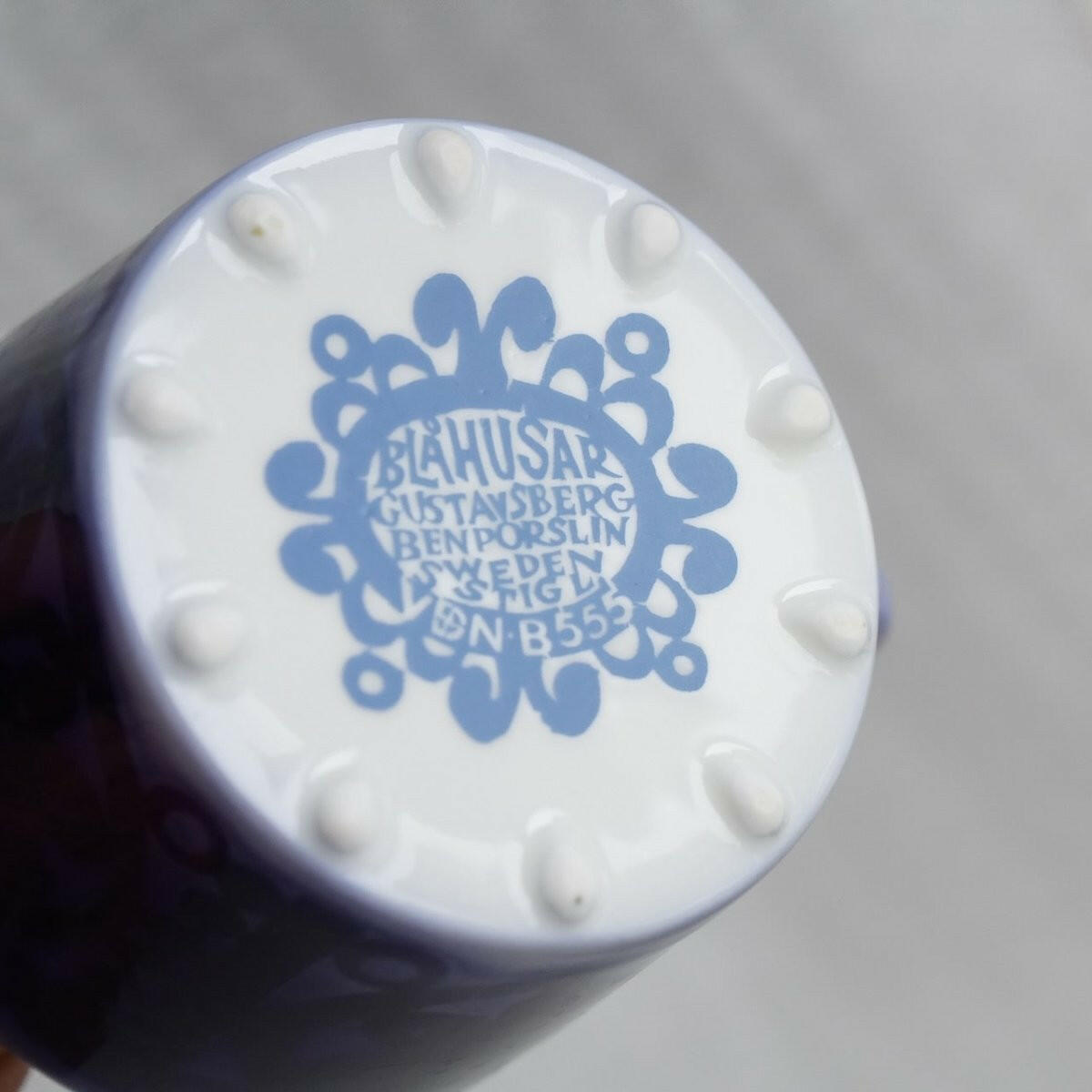 グスタフスベリ(Gustavsberg)ブローヒュサール(Bla Husar)コーヒーカップ&ソーサー コーヒーカップ・ティーカップ Gustavsberg