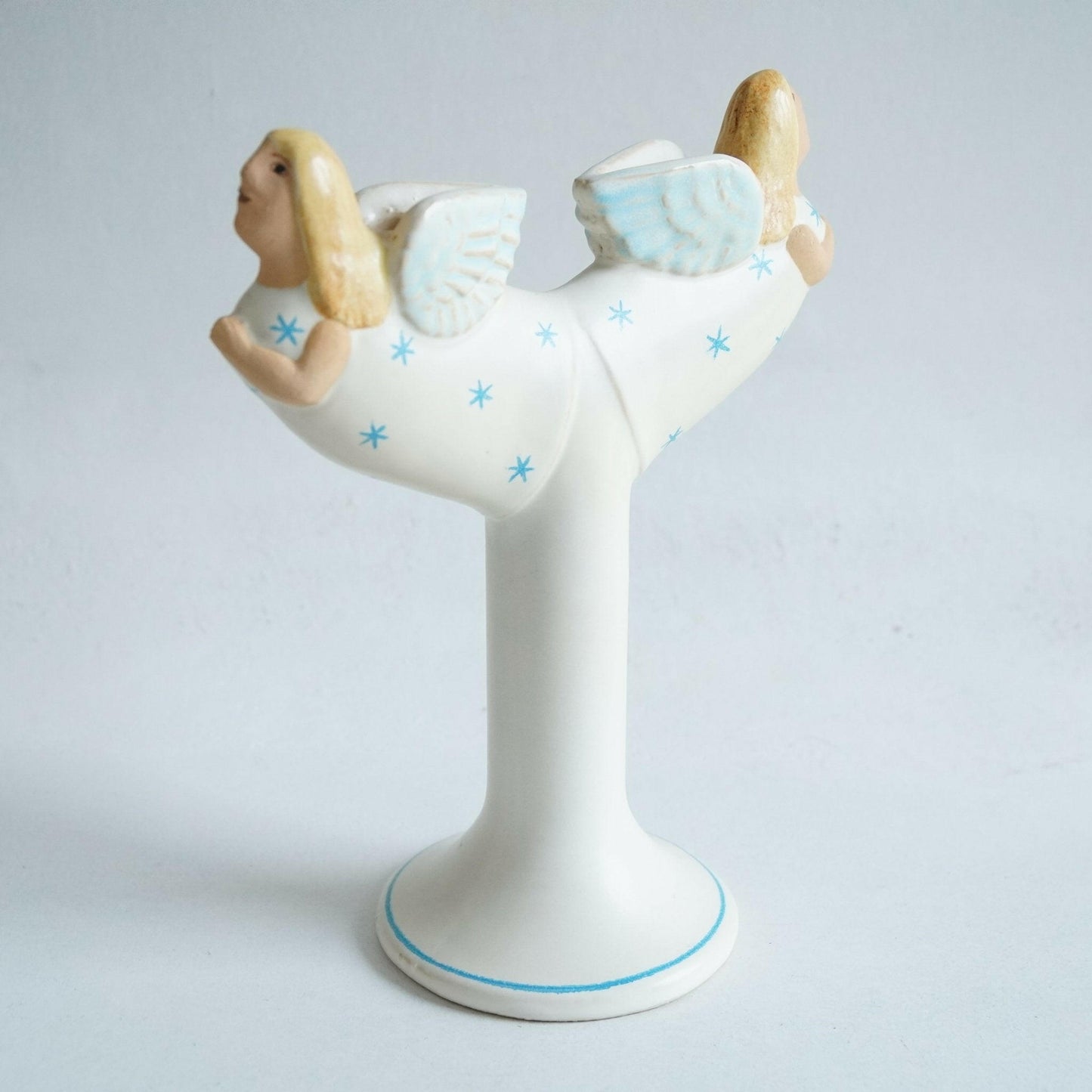 リサ・ラーソン Kスタジオ 天使のキャンドルスタンド キャンドルホルダー Lisa Larson