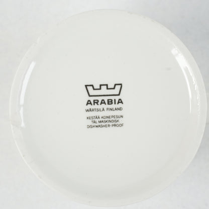 訳あり品 初期モデル アラビア（ARABIA）パラティッシ（Paratiisi）ブラック ティーカップ＆ソーサー コーヒーカップ・ティーカップ ARABIA   