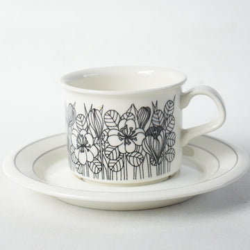 アラビア（ARABIA）クロッカス（Krokus）コーヒーカップ＆ソーサー