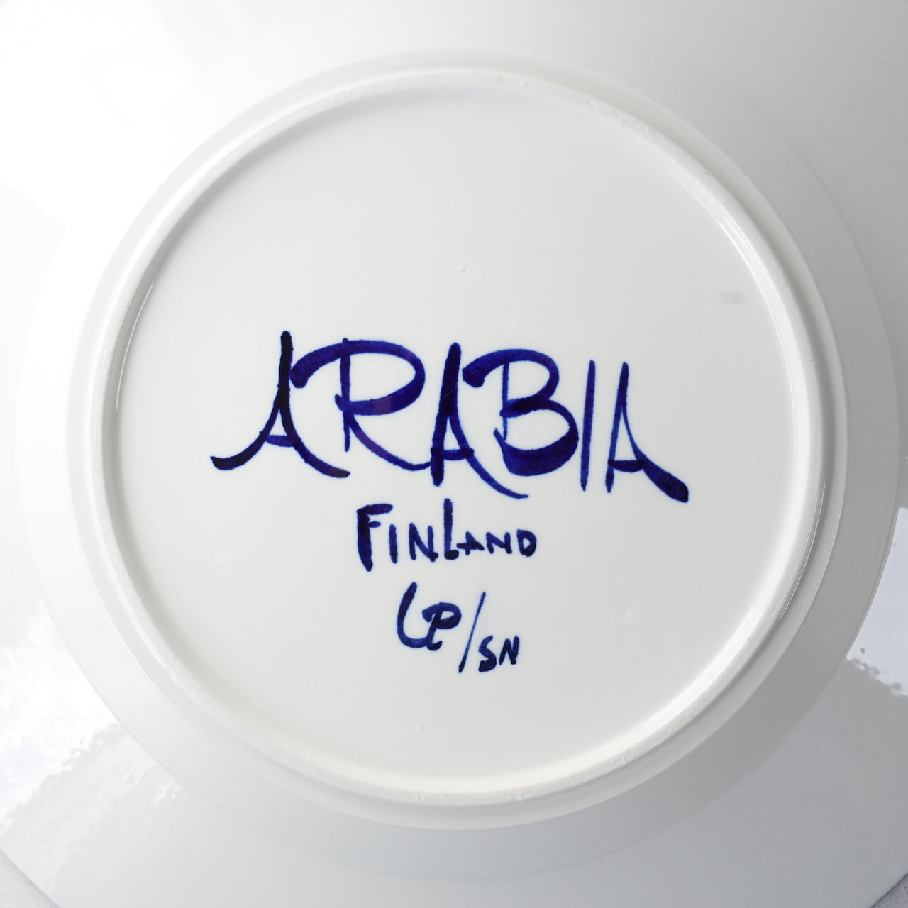 ARABIA バレンシア（Valencia）特大36cmプレート 皿 ARABIA