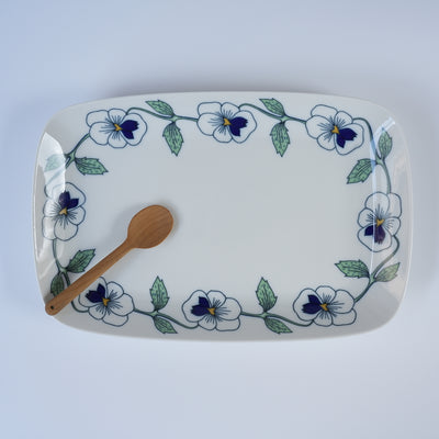 ロールストランド シルビア（Sylvia）大サイズ スクエアプレート