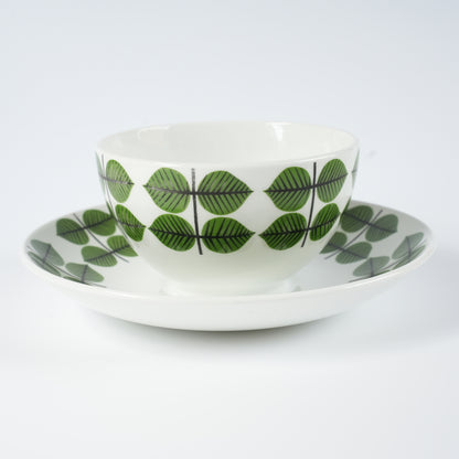 希少 グスタフスベリ ベルサ（Bersa）ヴィンテージ モーニングカップ＆ソーサー コーヒーカップ・ティーカップ Gustavsberg