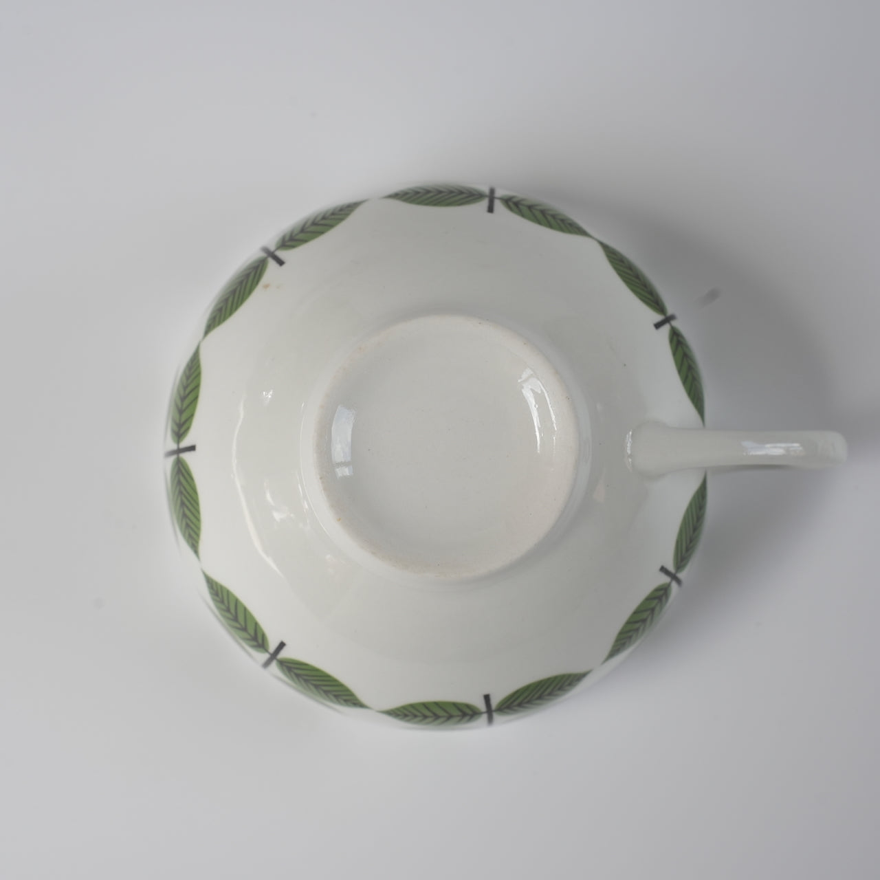 希少 グスタフスベリ ベルサ（Bersa）ヴィンテージ モーニングカップ＆ソーサー コーヒーカップ・ティーカップ Gustavsberg